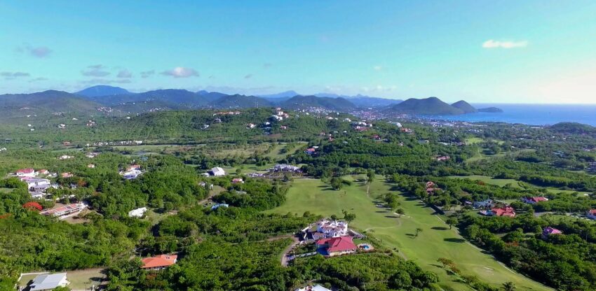 Beachfront or Mountainside Land in Saint Lucia