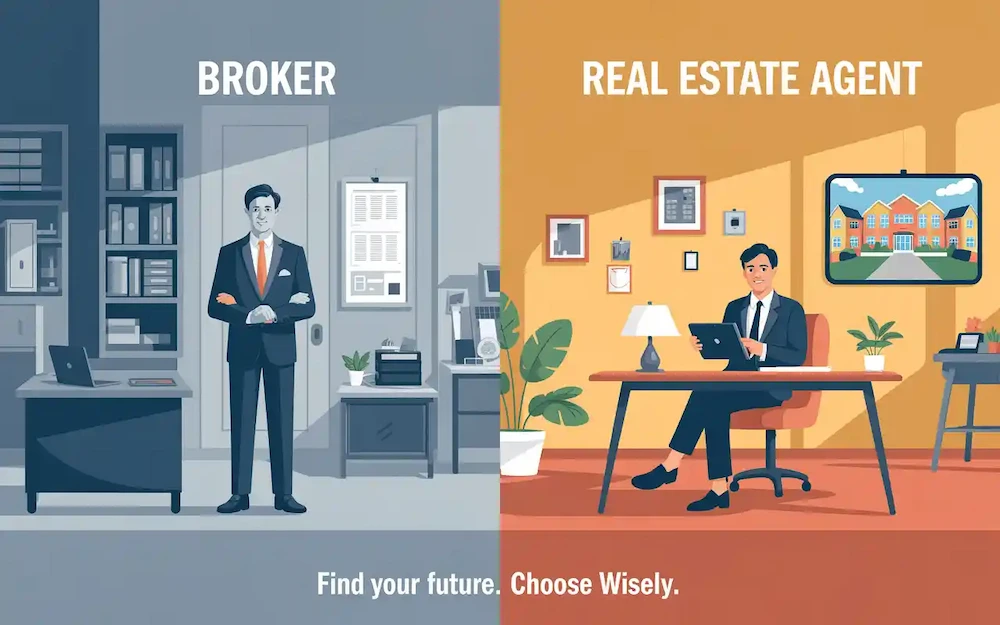 Broker vs Real Estate Agent